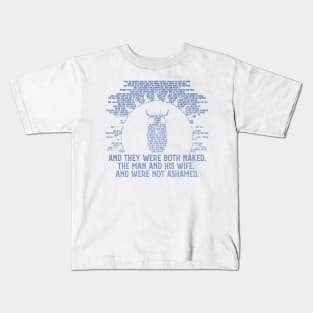 Morningstar: No Shame Biblical Design (night) Kids T-Shirt